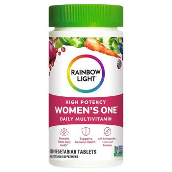 Rainbow Light, Women's One High Potency Daily Multivitamin 120 Tablets - купити, ціни на Біотус - фото 1