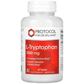 Protocol for Life Balance L-Tryptophan 1000mg 60 tablets