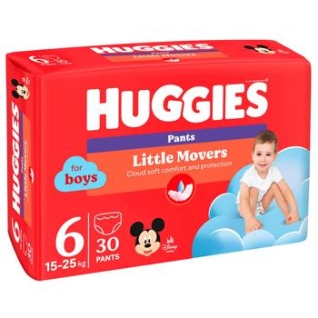 Подгузники-трусики Huggies Pants 6 Jumbo 15-25кг для мальчиков 30шт - купить, цены на КОСМОС - фото 2