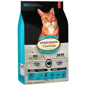 Oven-Baked Tradition Dry Food with Fish for Adult Cats 1.13kg - buy, prices for MasterZoo - photo 3