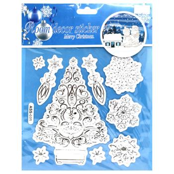 Наклейки новорічні Angel Gifts в асортименті - купити, ціни на МегаМаркет - фото 6