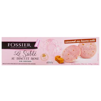 Fossier Pink Cookies with Salted Caramel 110g - buy, prices for WINETIME - photo 3