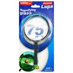 Лупа Weibo в пластикові оправі 3-кратна 7,5см