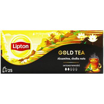 Lipton Gold Tea Black Tea 1.5g*25pcs - buy, prices for COSMOS - photo 2
