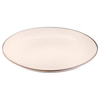 Тарелка обеденная Ardesto Emilia бежевая 27,5см - купить, цены на ULTRAMARKET - фото 3