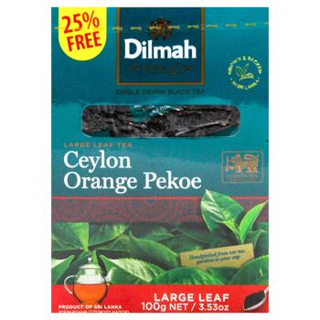 Чай черный Dilmah Ceylon Orange Pekoe крупнолистовой 100г - купить, цены на Auchan - фото 3