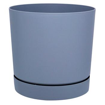 Prosperplast Tubo Light Gray Flower Pot 18cm - buy, prices for COSMOS - photo 1