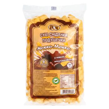 Подушечки ВХС Кукурудзяні Чокко-Мокко з какао 180г. - купить, цены на Grono - фото 1