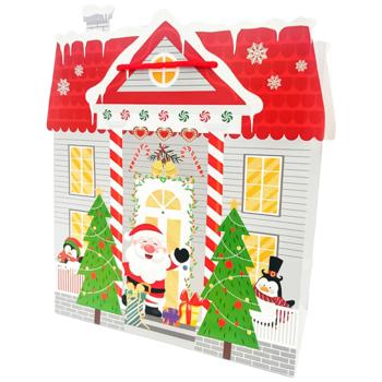 Пакет подарочный Bourgeois сказочная форма 26х32х12см в ассортименте - купить, цены на Auchan - фото 1