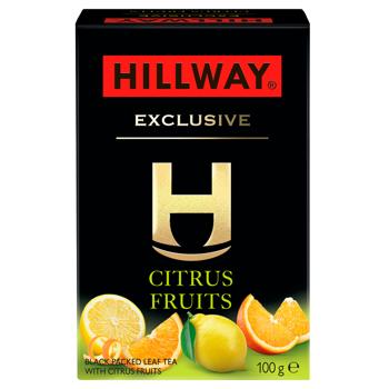 Hillway Exclusive Citrus Fruits Black Tea 100g - buy, prices for MegaMarket - photo 1