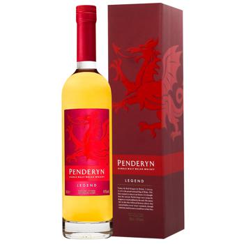 Віскі Penderyn Legend Box 41% 0,7л - купити, ціни на - фото 1