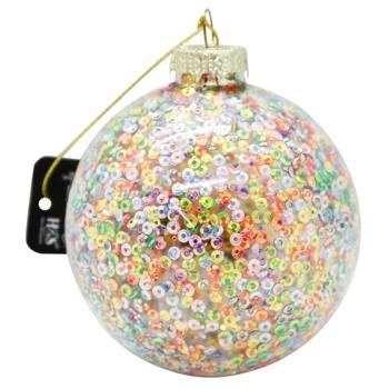 Koopman New Year's Ball  Assorted Colors 8cm - buy, prices for - photo 3
