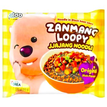 Локшина Paldo Zanmang Loopy оригінальна 110г - купити, ціни на Grono - фото 2