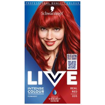 Live Intense Colour 035 Real Red Hair Dye - buy, prices for Tavria V - photo 1