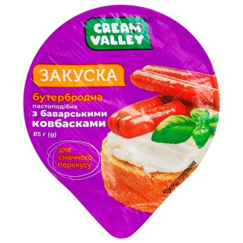 Закуска бутербродна Cream Valley з баварськими ковбасками 85г - купити, ціни на - фото 2