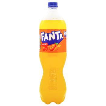Напиток газированный Fanta Апельсин 1,25л - купить, цены на Чудо Маркет - фото 1