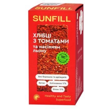 Хлебцы Sunfill с томатами 100г - купить, цены на Grono - фото 1