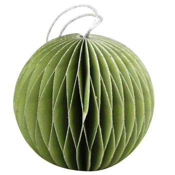 Куля ялинкова Koopman паперова 6см в асортименті - купити, ціни на NOVUS - фото 2