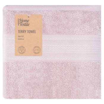 Полотенце махровое Ardesto SuperSoft розовое 50*90см - купить, цены на За Раз - фото 1