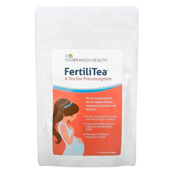 Чай для зачаття Fairhaven Health FertiliTea зі смаком м'яти 85г - купити, ціни на Біотус - фото 1