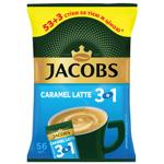 Напій кавовий Jacobs 3в1 Caramel Latte 12,3г х 56шт