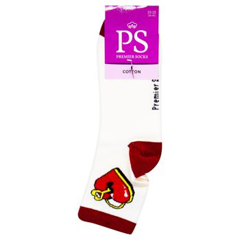 Носки Premier Socks Сердечки женские классические р.23-25 - купить, цены на ЕКО Маркет - фото 2