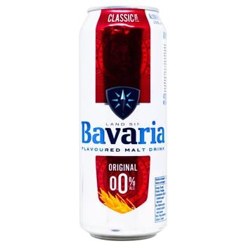 Пиво Bavaria светлое безалкогольное 0,5л