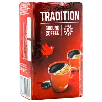 Кофе Auchan Tradition молотый 250г - купить, цены на Auchan - фото 2