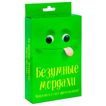 Strateg Crazy Faces Board Game rus