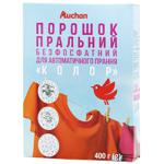 Стиральный порошок Auchan Color безфосфатный автомат 400г