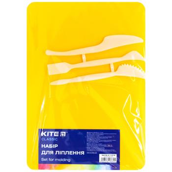 Kite Classic Yellow Modeling Kit Board 180*250mm and 3 stacks - buy, prices for - photo 1