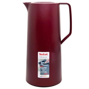 Tefal Motiva Burgundy Thermojug 1l - buy, prices for MegaMarket - photo 1