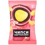 Чипси 7 зі смаком бекону 110г