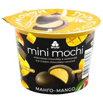 Rud Mini Mochi Mango Plombir Ice Cream in Chocolate 60g - buy, prices for ULTRAMARKET - photo 2