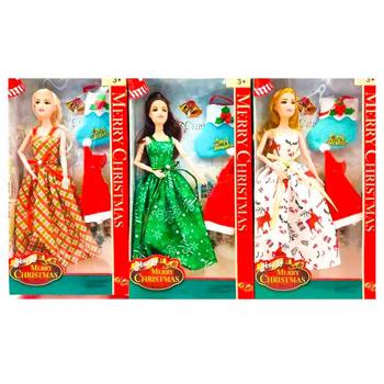 Лялька BabyToys Merry Christmas SD-18B 30 см в асортименті 30 см (6903317679829) - купить, цены на Auchan - фото 1