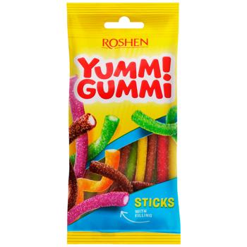 Roshen Yummi Gummi Sour Sticks Jelly Candy 70g - buy, prices for COSMOS - photo 1
