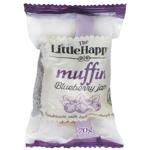 Мафін LittleHappy 70 г з чорничним джемом И321 (Болгарія)