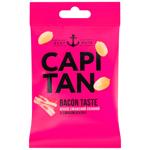 Арахіс Capitan смажений солоний зі смаком бекону 70г
