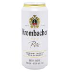 Krombacher Pils Light Beer 4.8% 0.5l