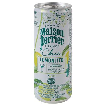 Напій газований Perrier Maison Lemonjito 250мл - купити, ціни на - фото 2