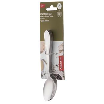 Ardesto GM Venice AR1906VT Stainless Steel Tea Spoon 6pcs