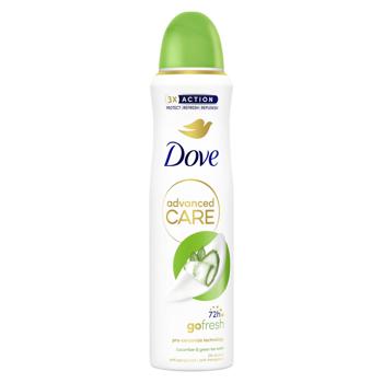 Dove Advanced Care Go Fresh Cucumber & Green Tea Scent Spray Deodorant 150ml