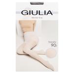 Giulia Tracery 90 Den Women's Tights s.3 Plum