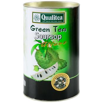 Чай зелений Qualitea Soursop Allure 100г - купити, ціни на КОСМОС - фото 1