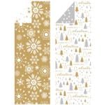 Auchan Christmas Double-sided Gift Wrapping Paper 70cm x 5m in assortment