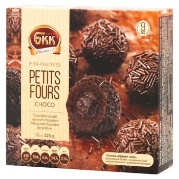 Kyiv BKK Petits fours Choco Cakes 225g - buy, prices for Tavria V - photo 1