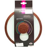 Крышка Fissman Arcades темно-коричневая 20см