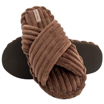 13244 HS-Puffy Women's Brown Slippers s.40 - buy, prices for - photo 5