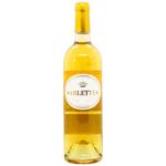 Sablettes Sauternes Sweet White Wine 13.5% 0.75l