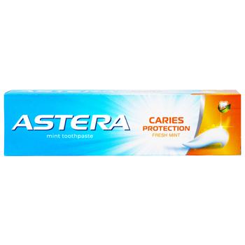 Зуб. паста ASTERA від карієсу 110г И495 (Болгарія) - купити, ціни на КОСМОС - фото 1